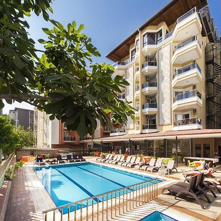 Kleopatra Ada Beach Hotel อลันยา ภายนอก รูปภาพ