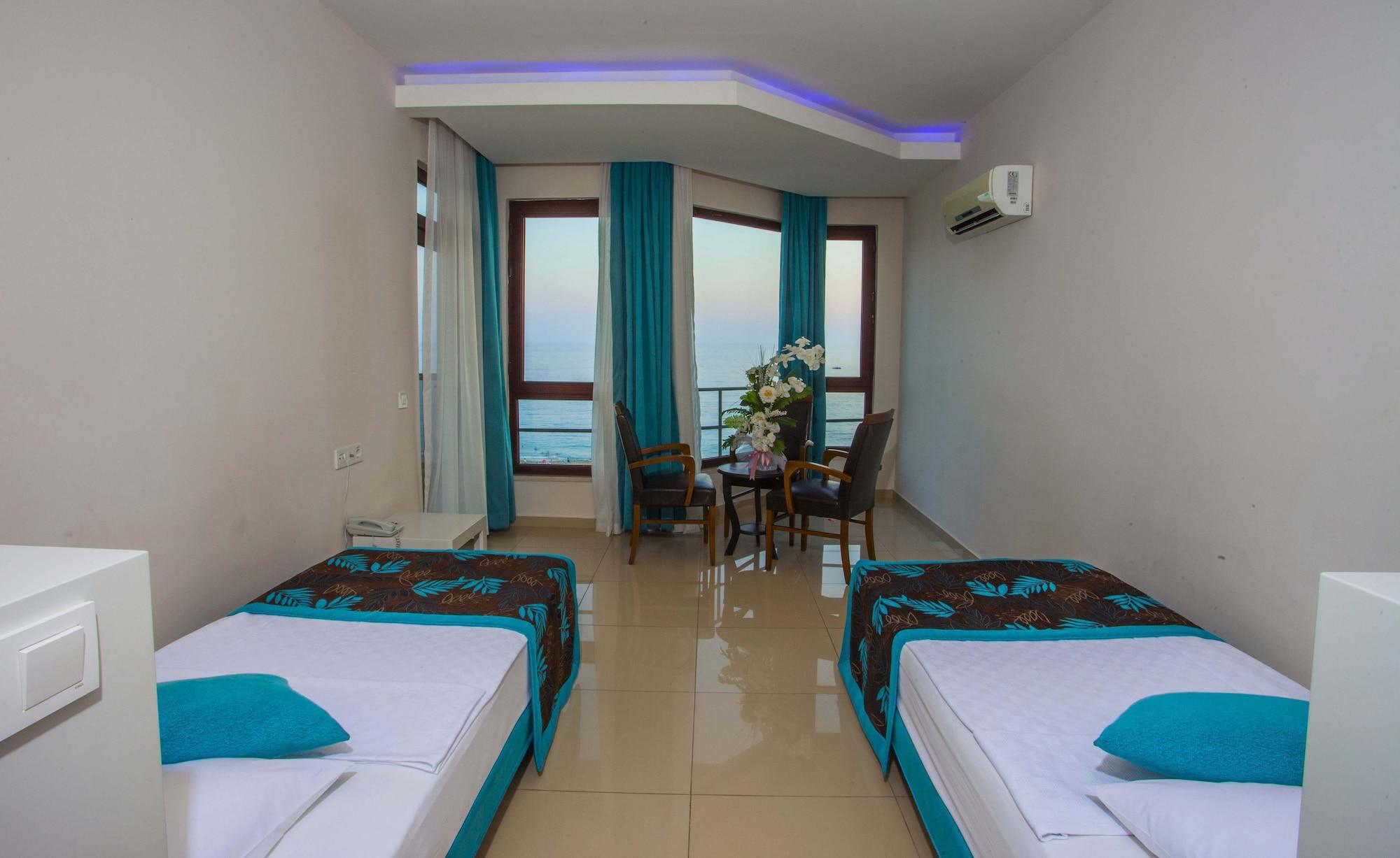 Kleopatra Ada Beach Hotel อลันยา ภายนอก รูปภาพ