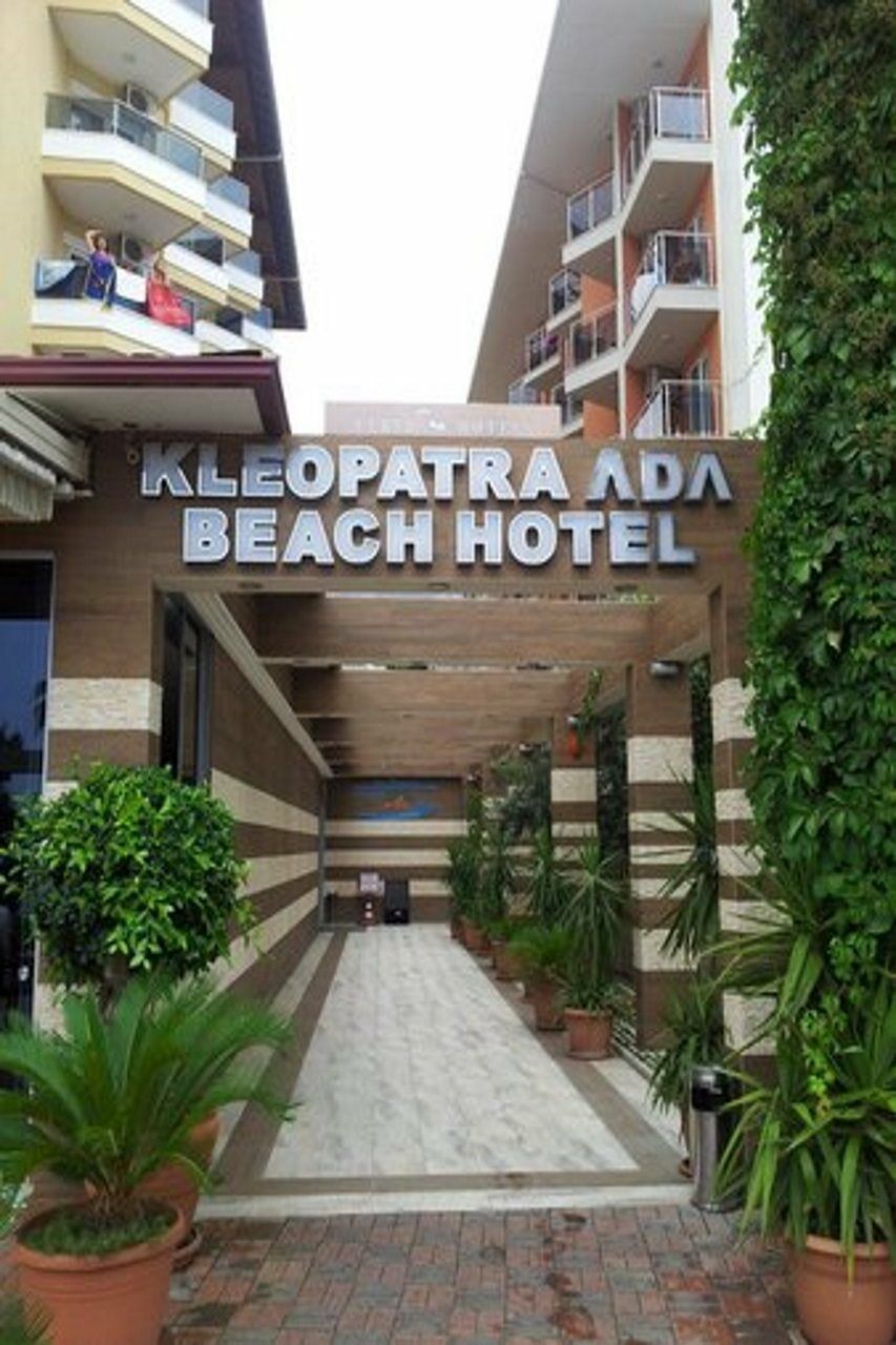 Kleopatra Ada Beach Hotel อลันยา ภายนอก รูปภาพ