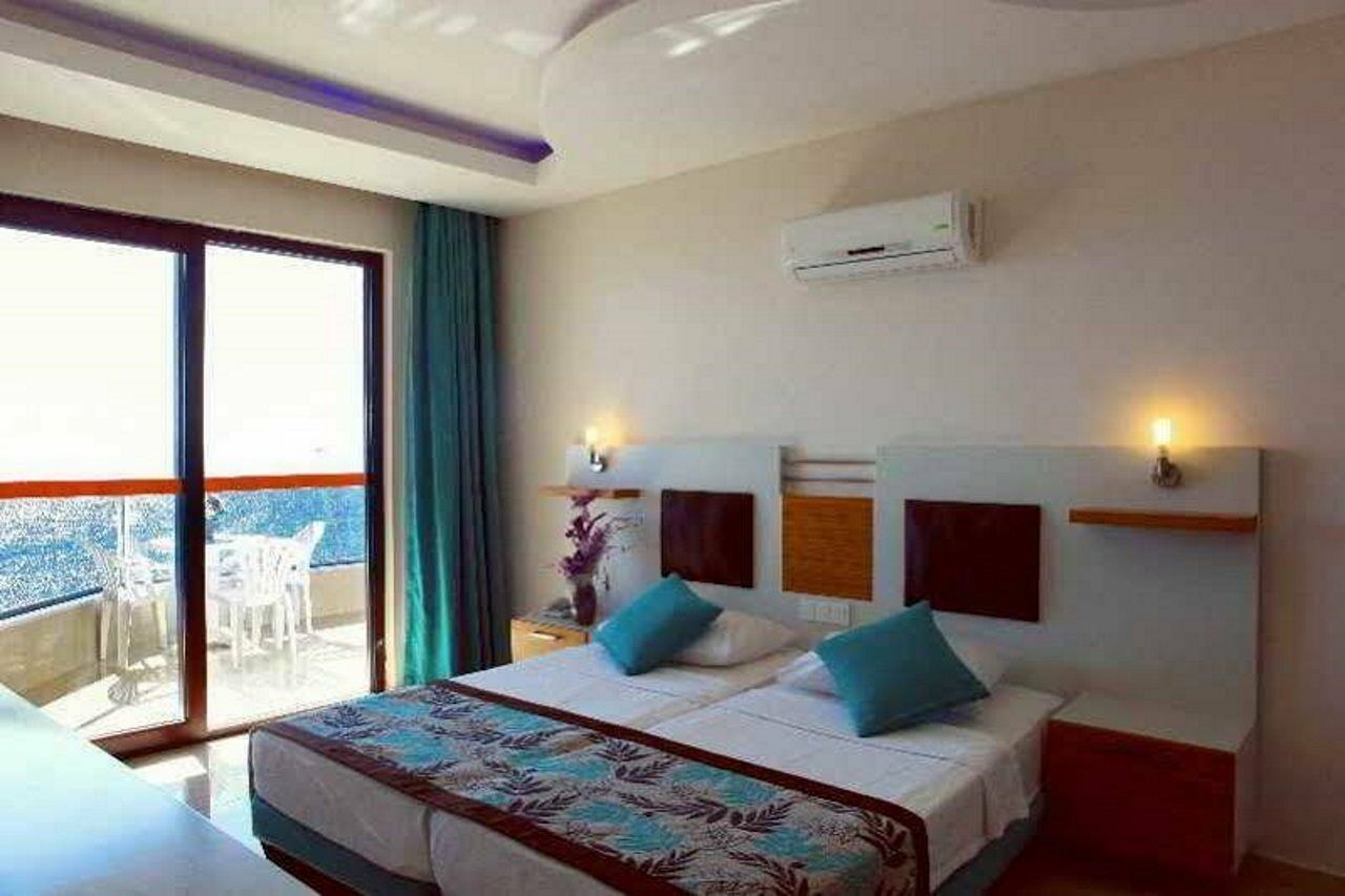 Kleopatra Ada Beach Hotel อลันยา ภายนอก รูปภาพ